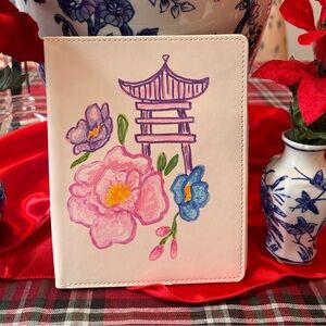Hand Painted Mahjong Card Folio